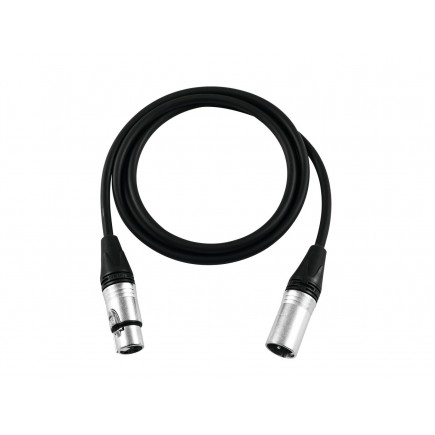 PSSO XLR cable 3pin 1.5m bk Neutrik